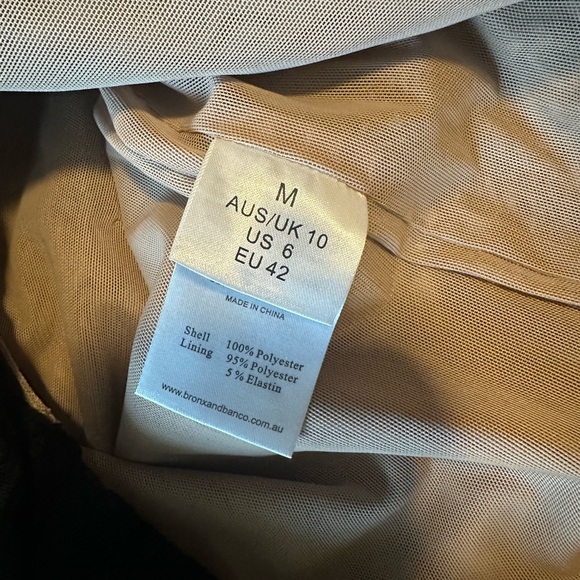 Bronx & Banco Tiffany Lace Midi Dress M - Picture 8 of 8